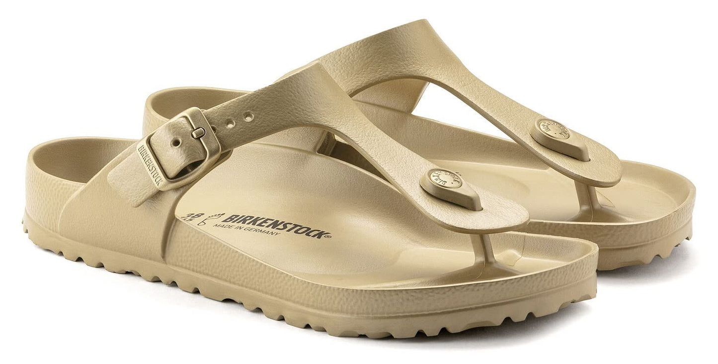Birkenstock 1022423138 Gizeh Met Gold Eva R 38