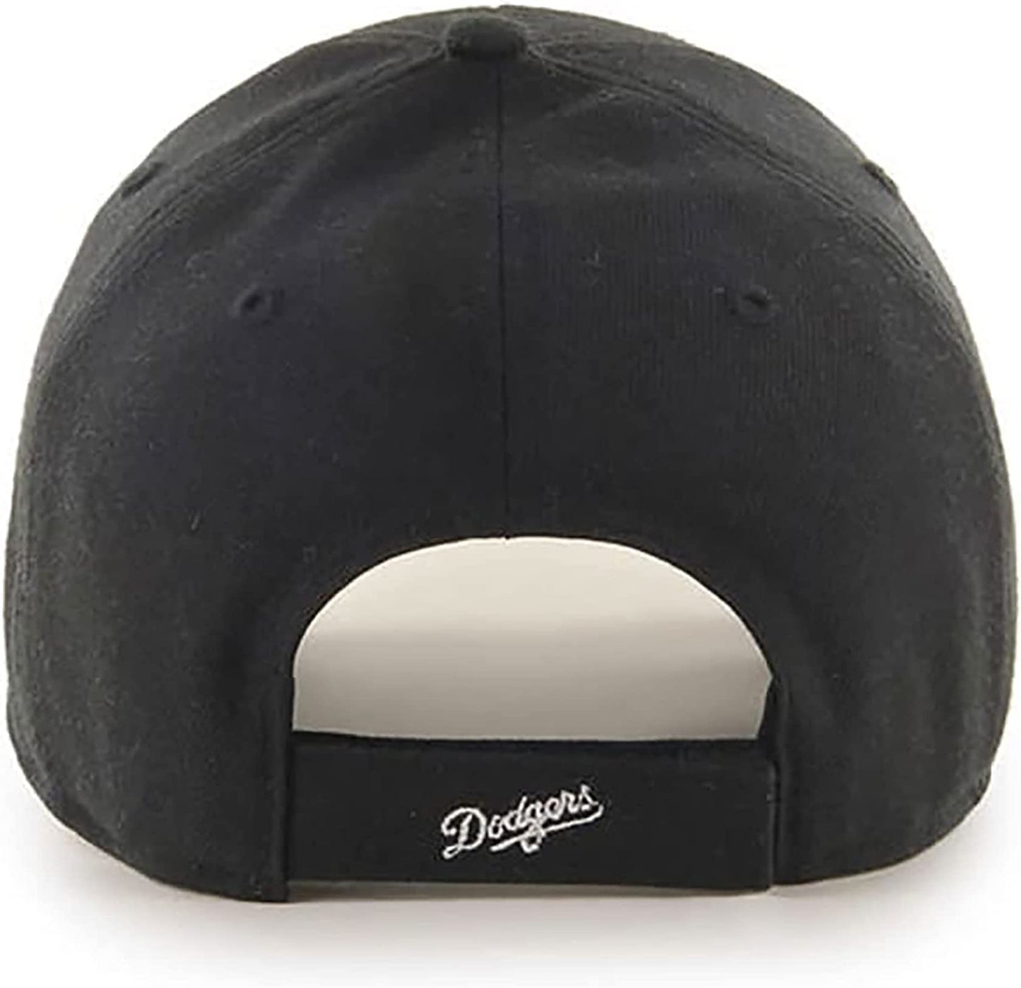 '47 MLB Black White MVP Adjustable Hat, Adult One Size Fits All (as1, Alpha, one_Size, Los Angeles Dodgers)