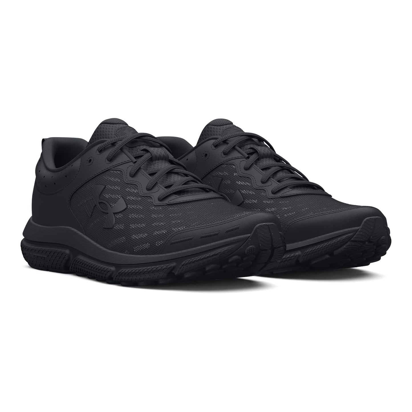 Under Armour Women's Charged Assert 10, (002) Black/Black/Black, 12, US