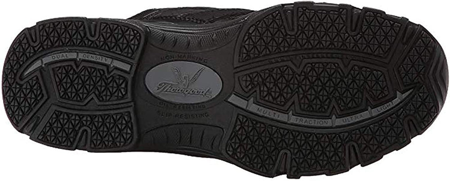 Thorogood Men's 834-6522 ASR Series Athletic, Slip-Resistant Oxford Work Shoe, Black - 7.5 Wide