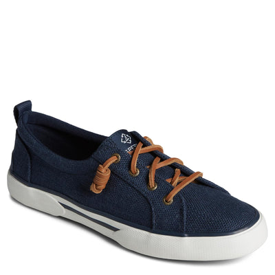 Sperry Womens Pier Wave Seacycled Baja Lace Up Sneakers Shoes Casual - Blue - Size 8.5 M