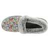 Skechers Womens Too Cozy Slipper, Gray Multi, 10 US