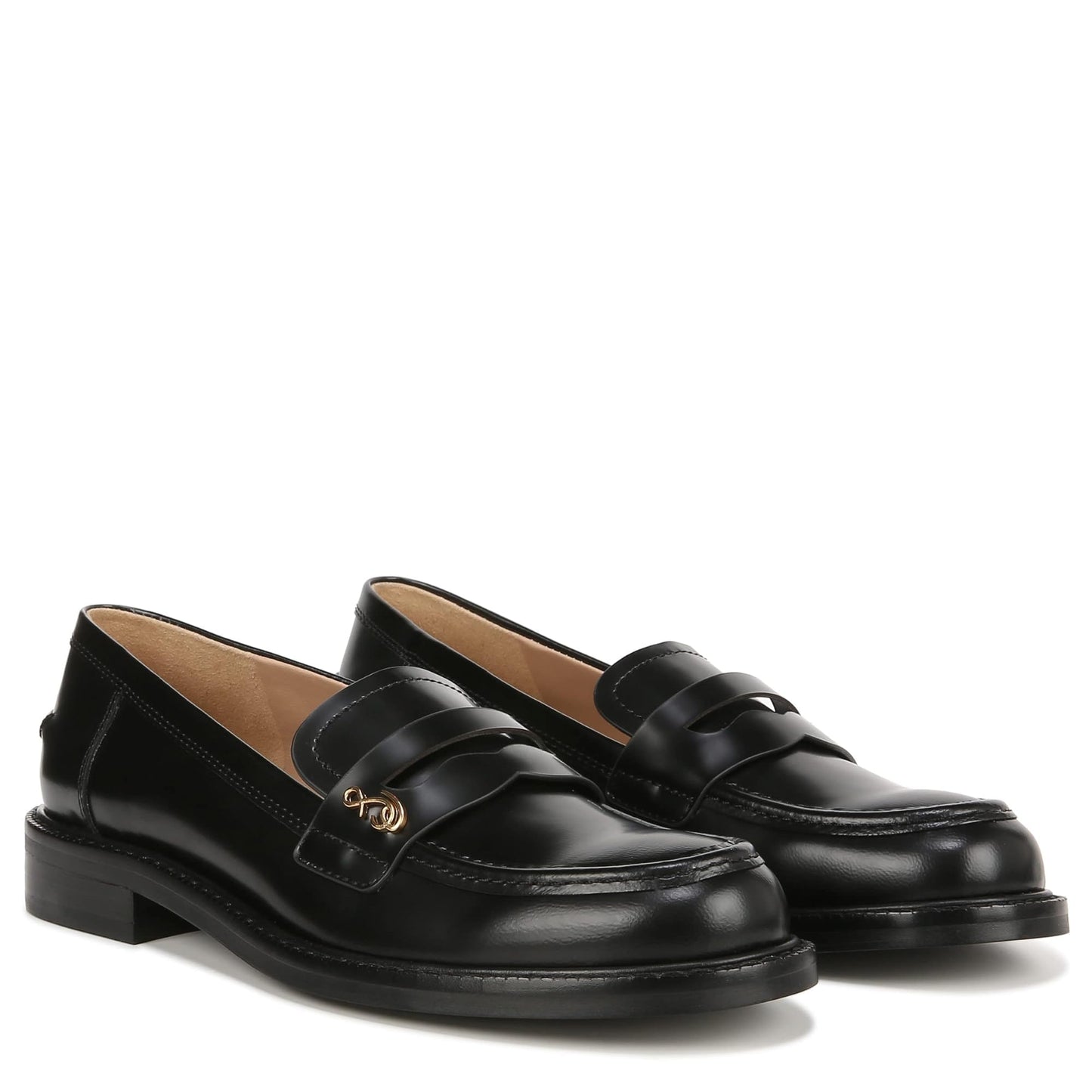 Sam Edelman Women's Colin Loafer, Black Leather, 5.5