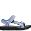 Teva Girls Original Universal Tie-Dye Sandal, Sorbet Cotton Candy, 10 Little Kid