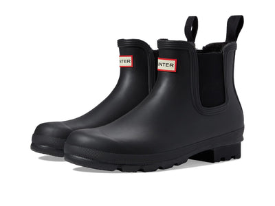 Hunter Men's Chelsea Boot, Black, 9
