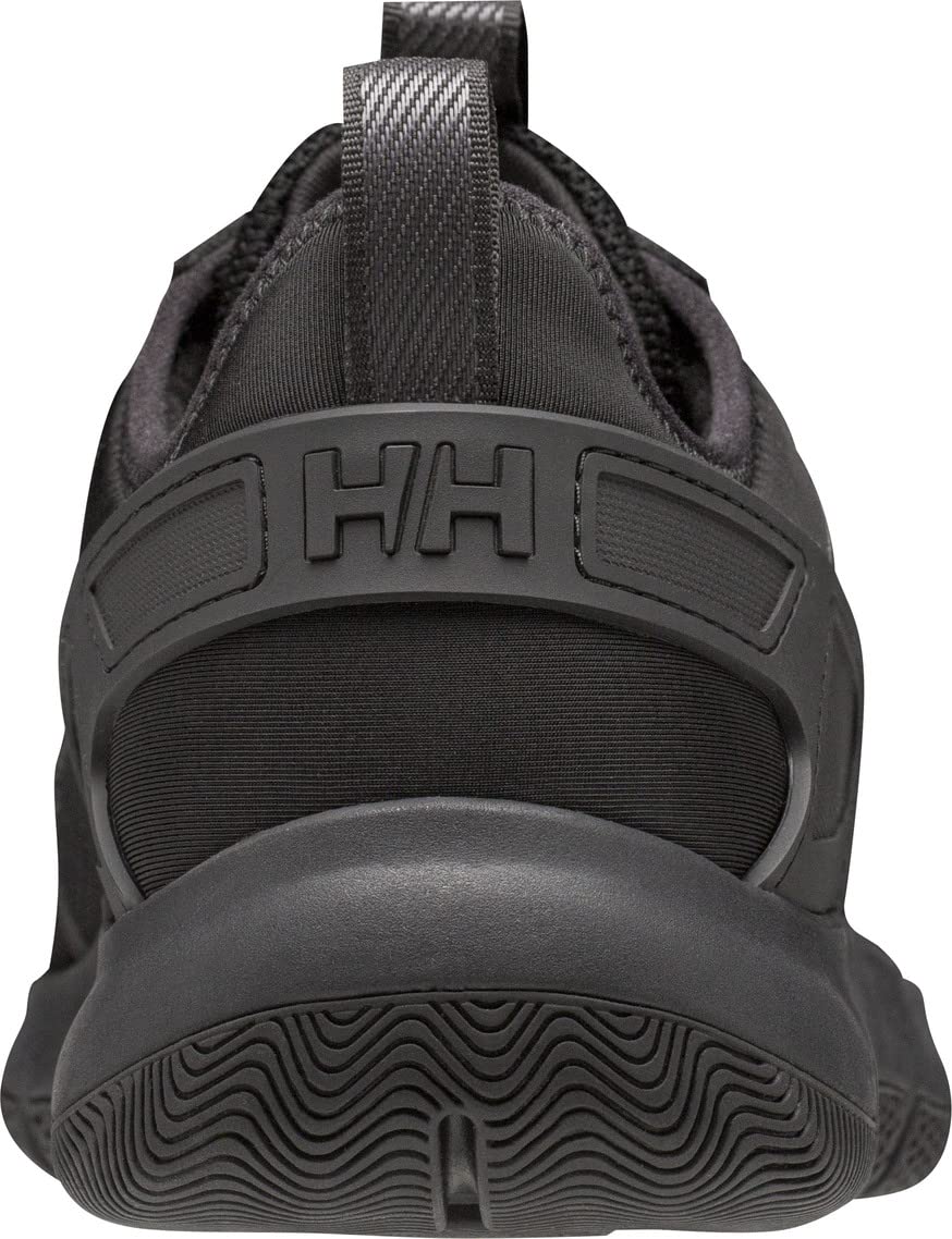 Helly-Hansen Womens Henley Lightweight Breathable Sailing Watersports Shoes, 990 Black/Gunmetal, 8.5