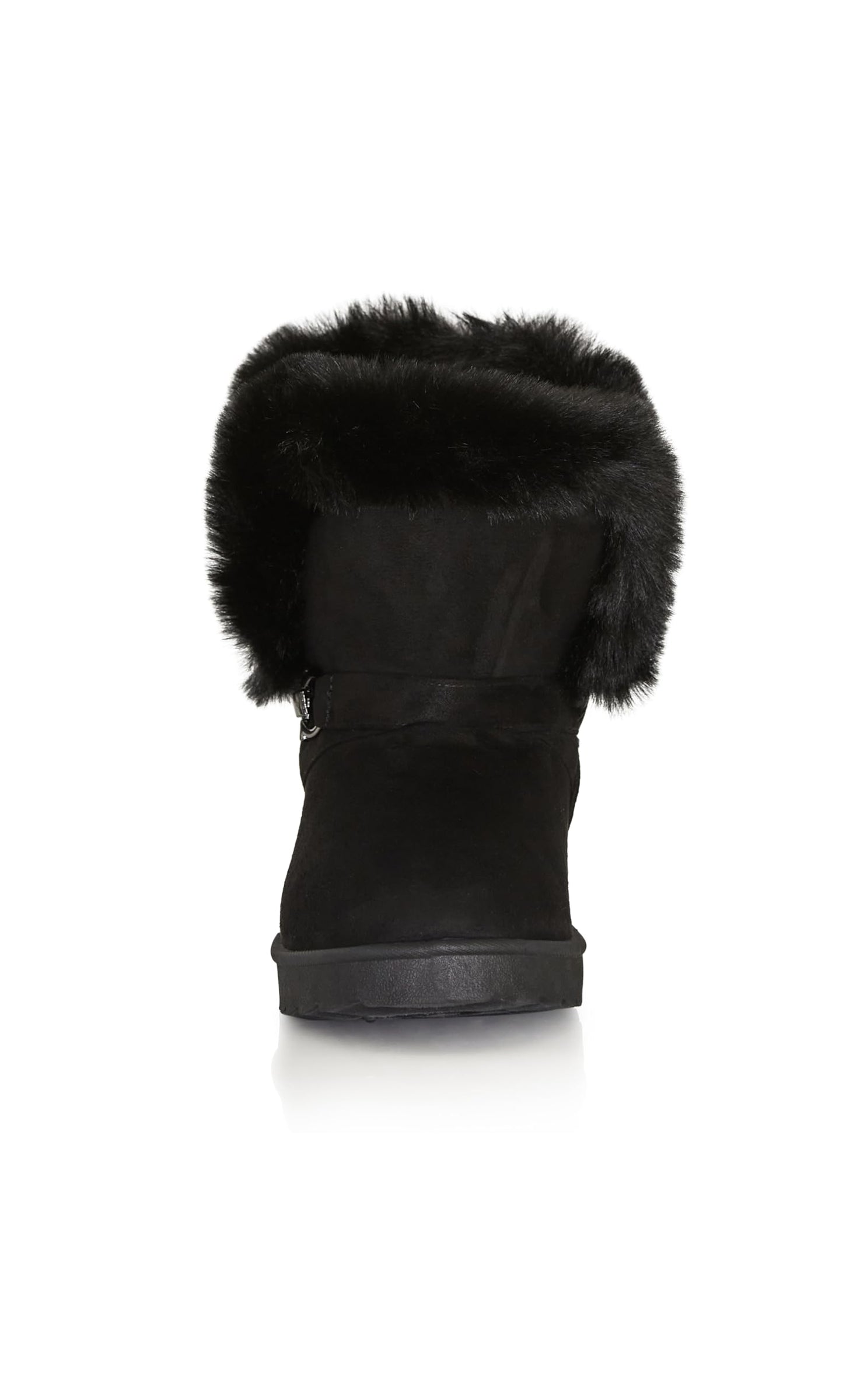 Avenue Womens Plus Size Pippa Hug Fashion Boot, Black, 7 Wide US