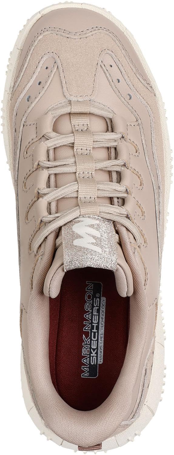 Skechers - Womens Mark Nason: Revo - Uma Slip On Shoes, Color Natural, Size: 6.5 M US