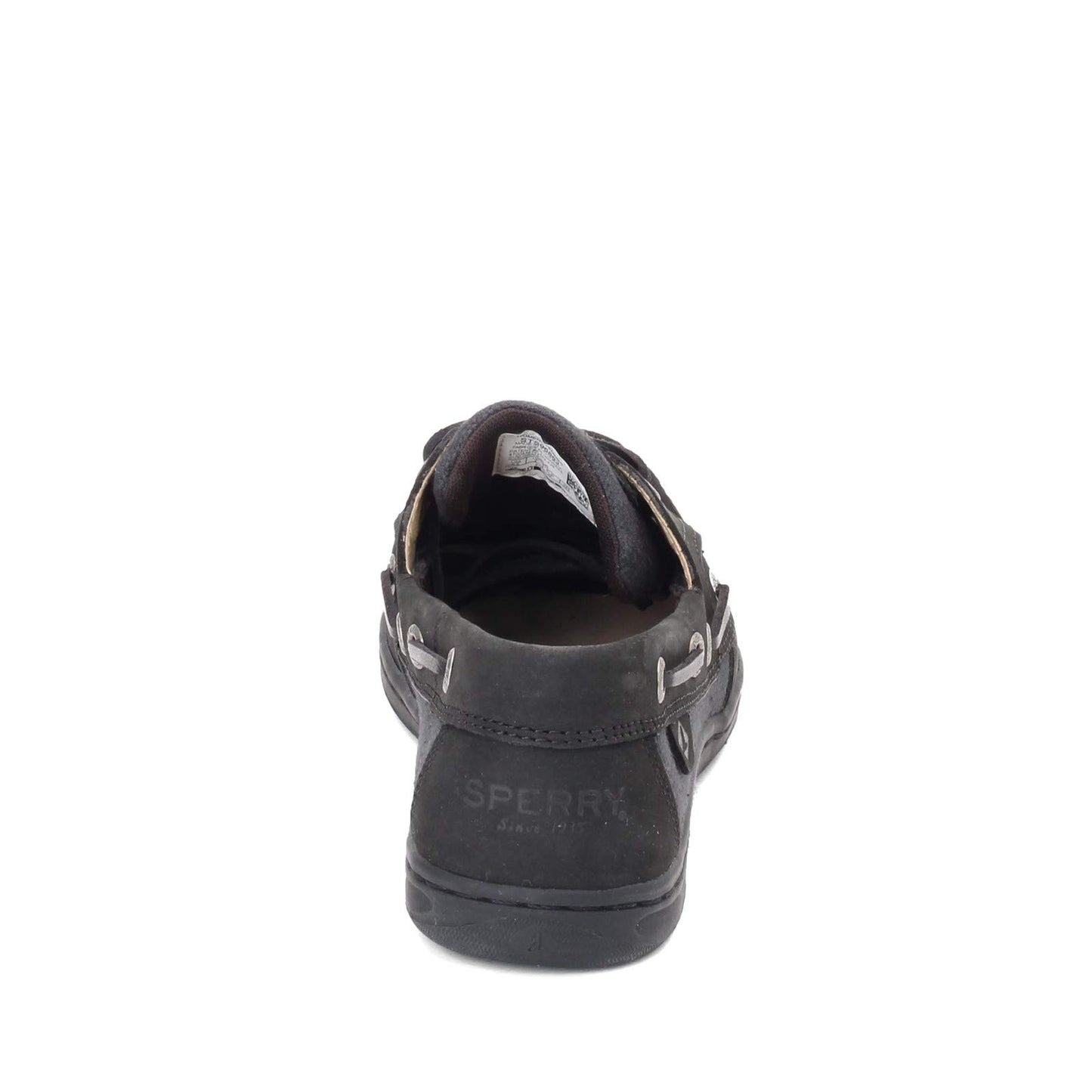 Sperry Womens Koifish Boat Shoe, Black/Black, 5