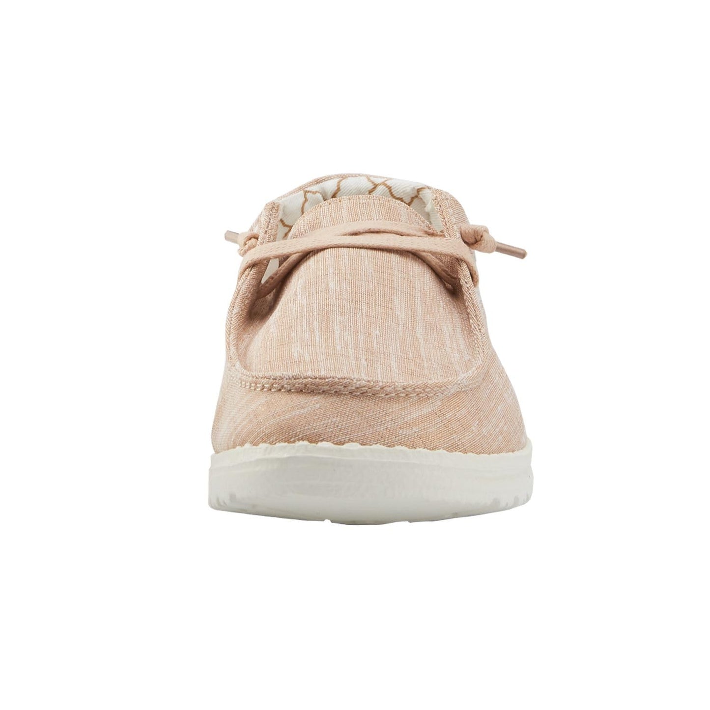 Hey Dude Women's Wendy Sparkling Rose Size 4 | Women’s Shoes | Women’s Lace Up Loafers | Comfortable & Light-Weight
