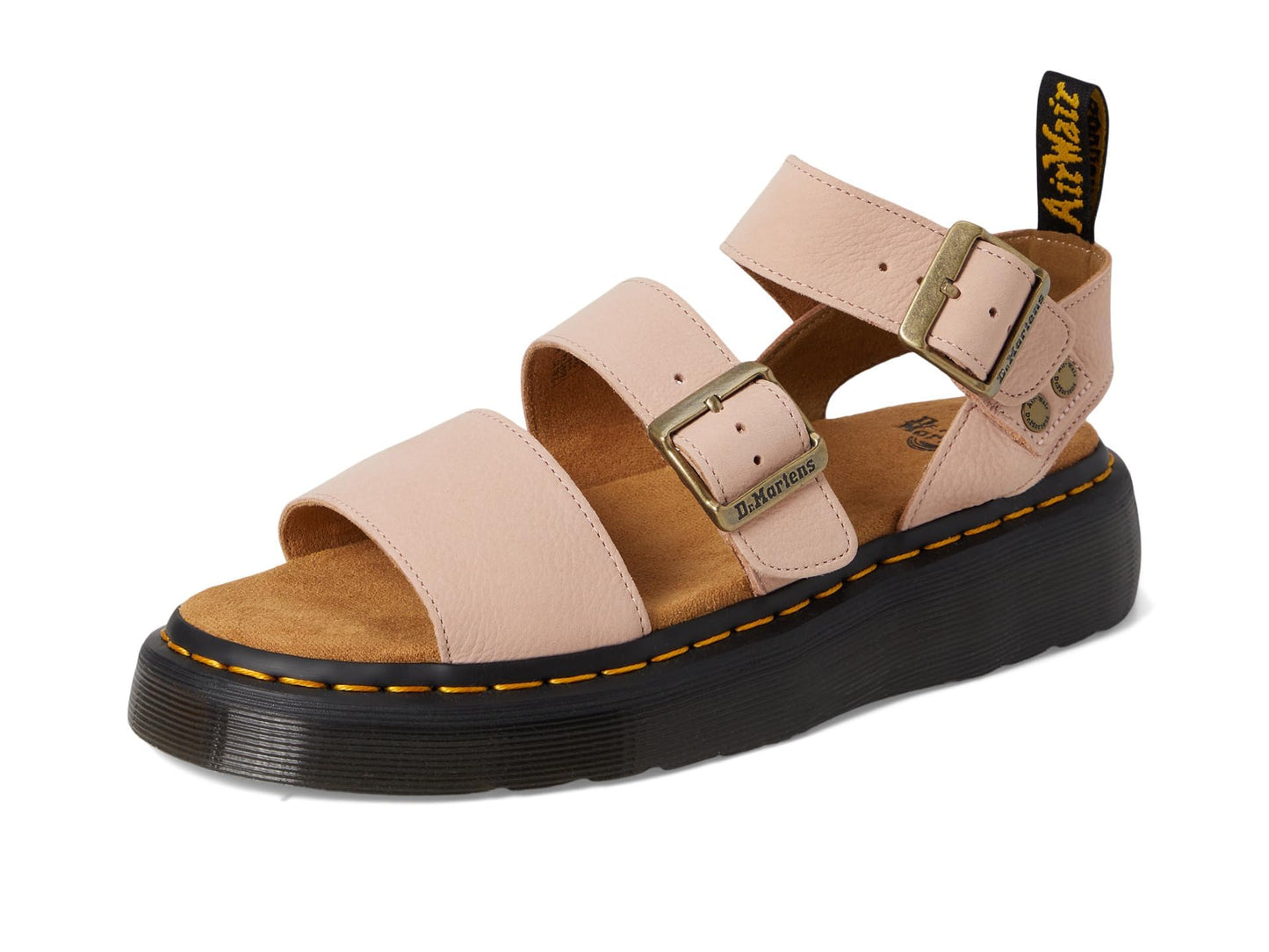 Dr. Martens, Women's, Gryphon Quad, Powder Pink, 10, Medium