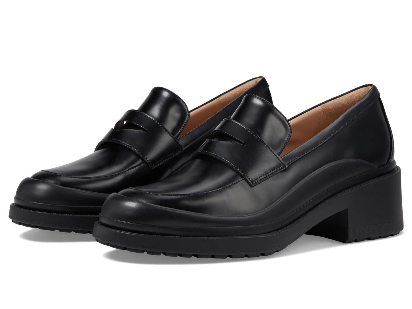 Cole Haan Women's Grand Ambition Westerly Loafer, Black Leather, 8.5 Wide
