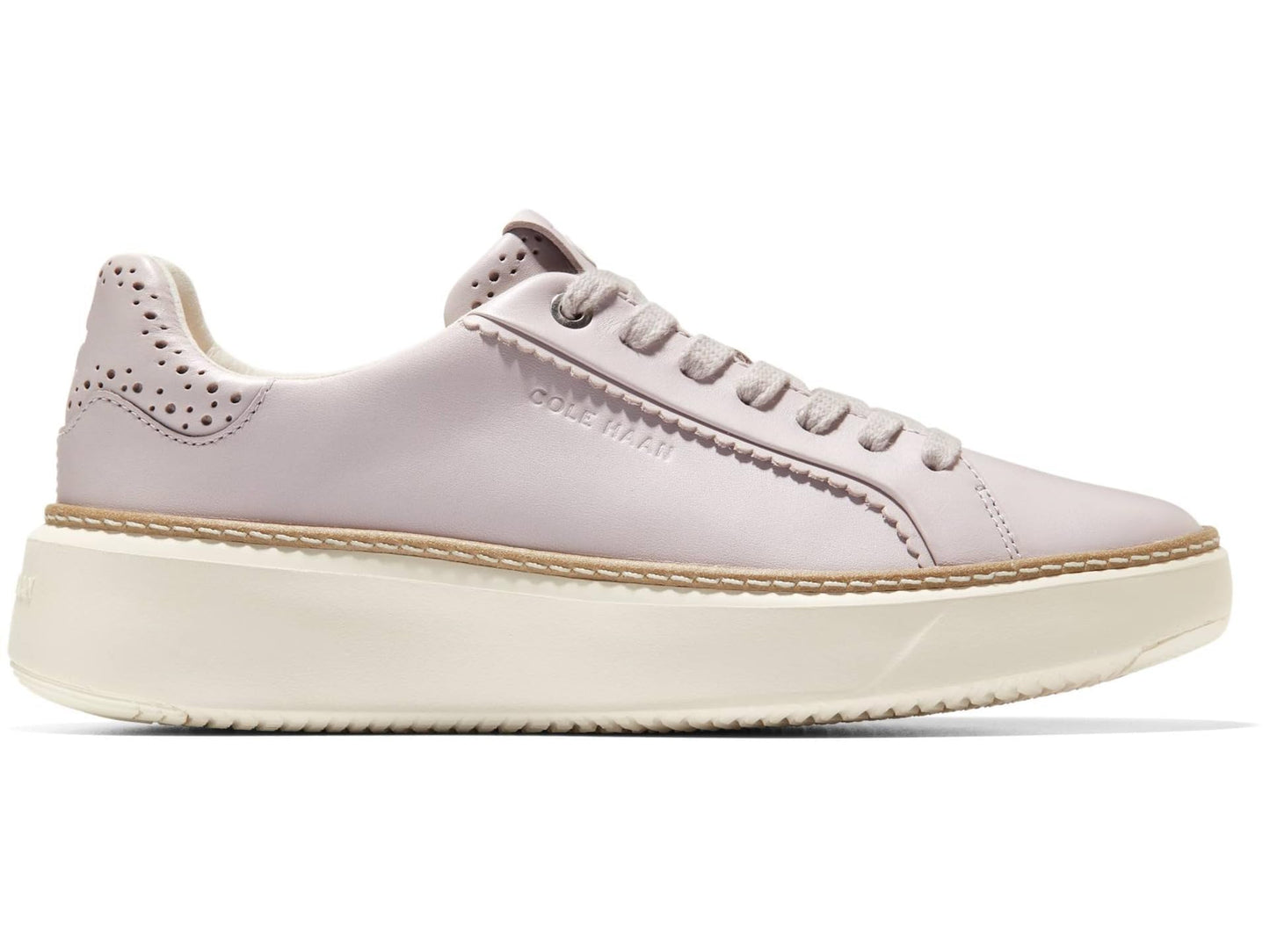 Cole Haan Women's Grandprø Topspin Sneaker, Ashes of Roses/Perf/Scallop, 8