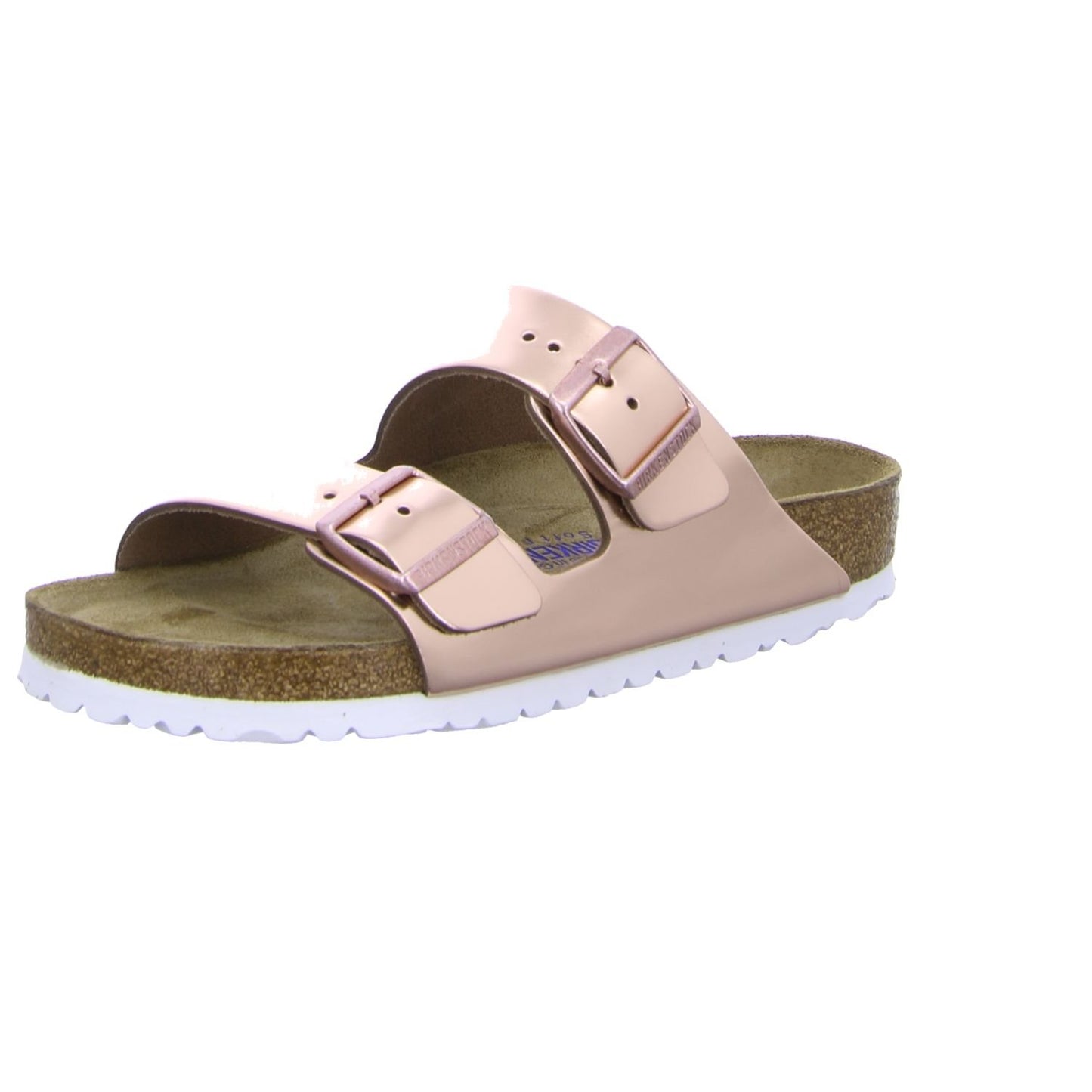 BIRKENSTOCK Classic Arizona NL 52893 Unisex Adult Clogs & Mules, Brown metallic copper, 4