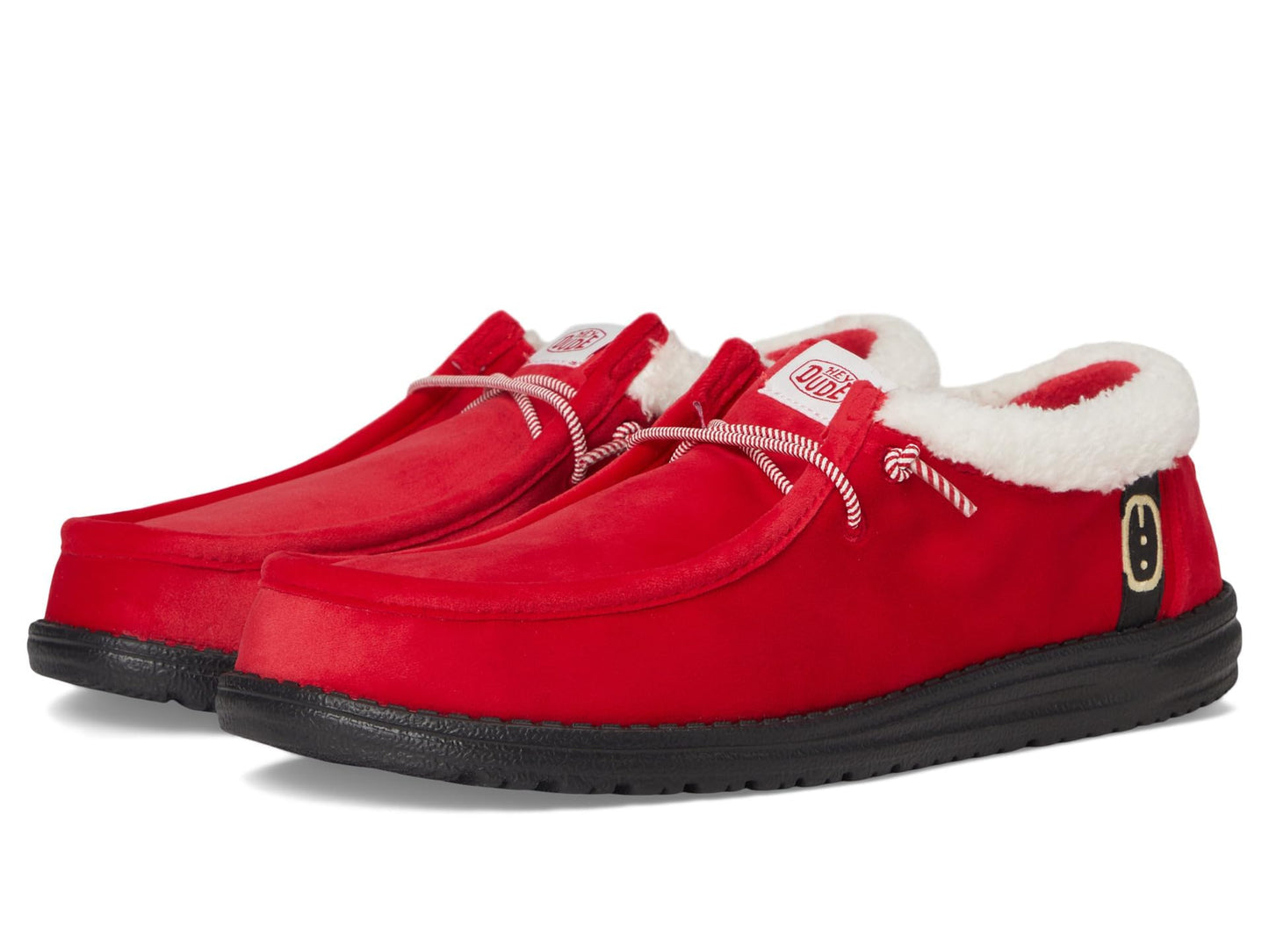 HEYDUDE Men's, Wally Santa Claus, Red, 13, Medium