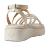 Michael Kors ISSI Flatform Light Cream 8 M