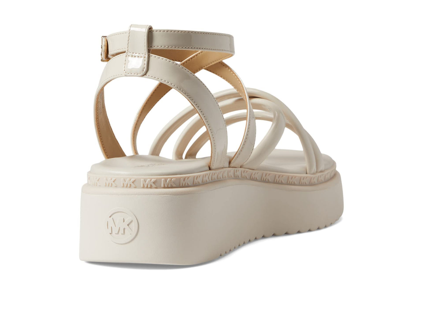 Michael Kors ISSI Flatform Light Cream 7 M