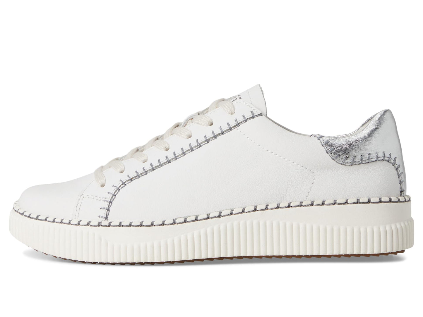 Sofft Women's Frazier White/Silver 8.5 Medium