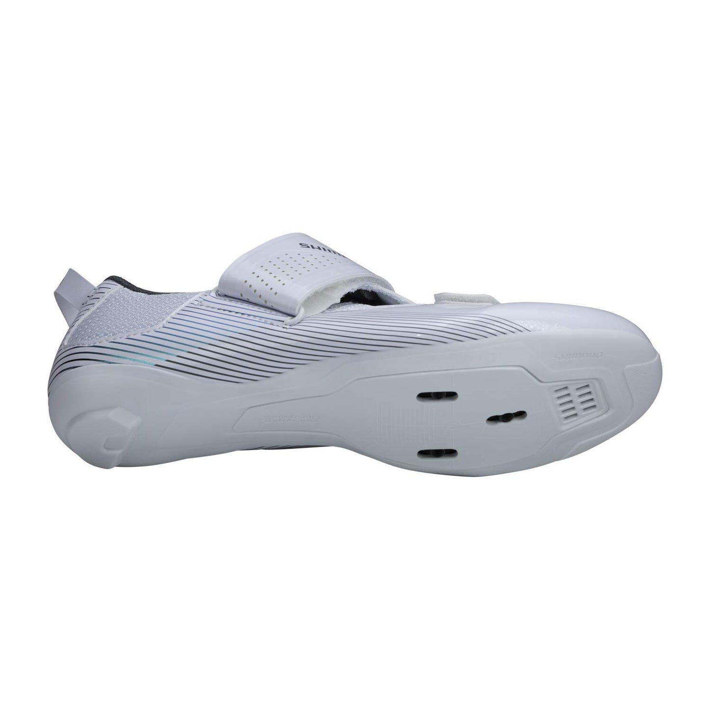 SHIMANO SH-TR501W Specialist Short Course Triathlon Shoe, White, 8.5-9 Women (EU 41)