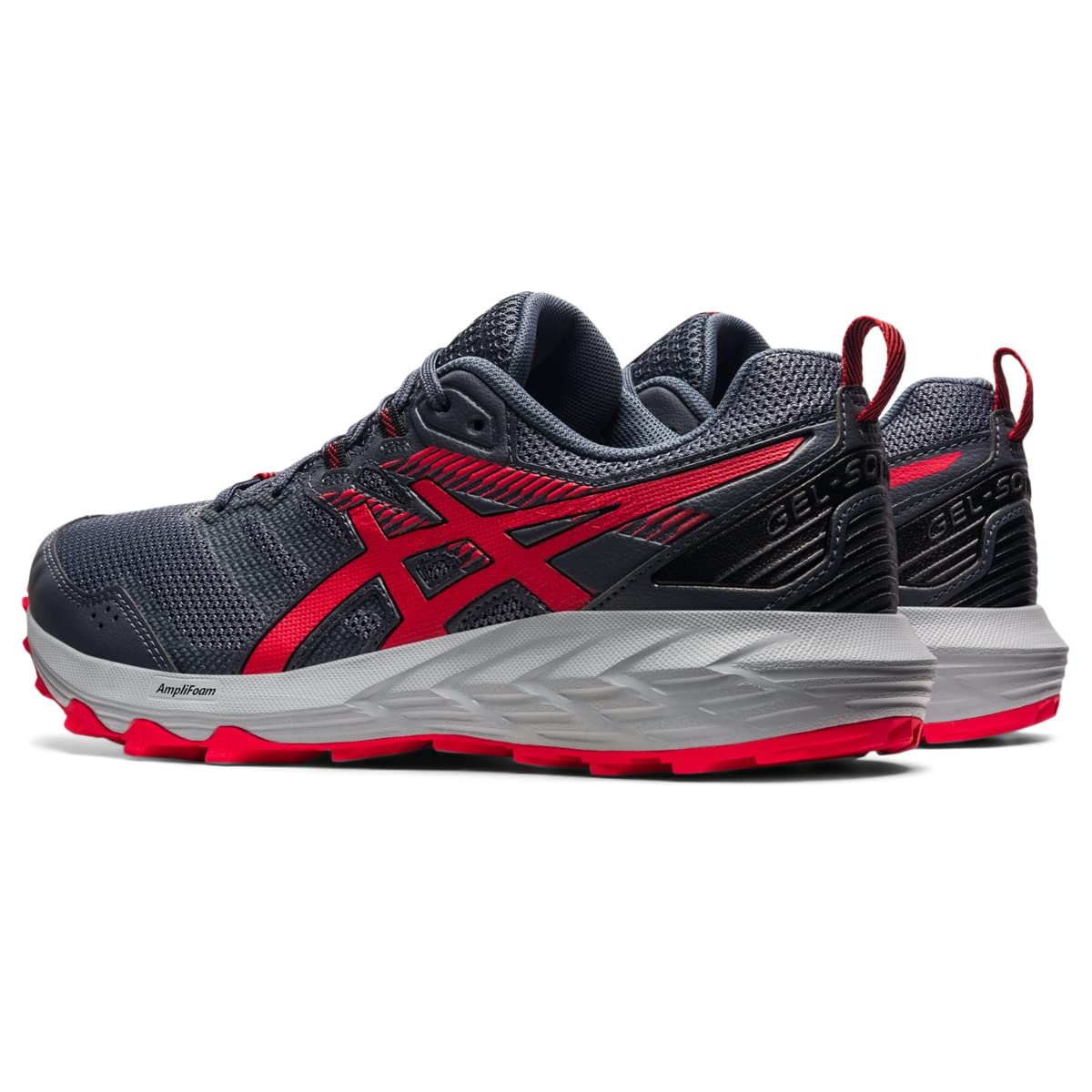 ASICS Men's Gel-Sonoma 6 Running Shoes, 11, Carrier Grey/Electric RED