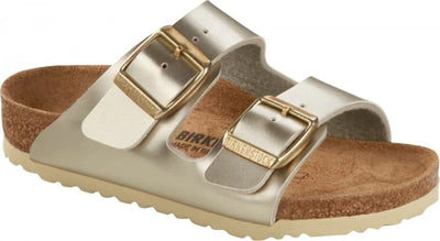 Birkenstock 1014841333 Arizona Kid Elc Gold Bf N 33
