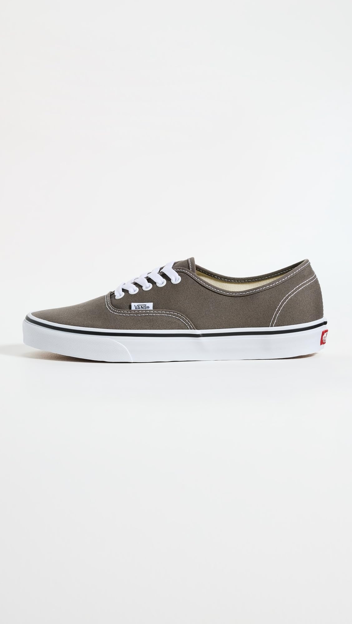 Vans Men's U Authentic Sneakers, Bungee Cord, Grey, 11 Medium US