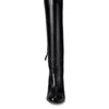 Stuart Weitzman Flareblock 85 Slouch Boot Black 2 8.5 B
