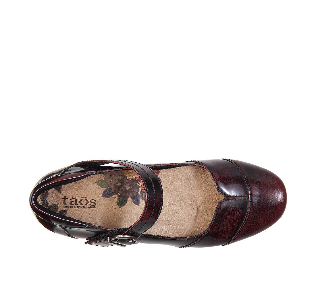 Taos Footwear Women's Balance Dark Cherry Mary Jane 9 M