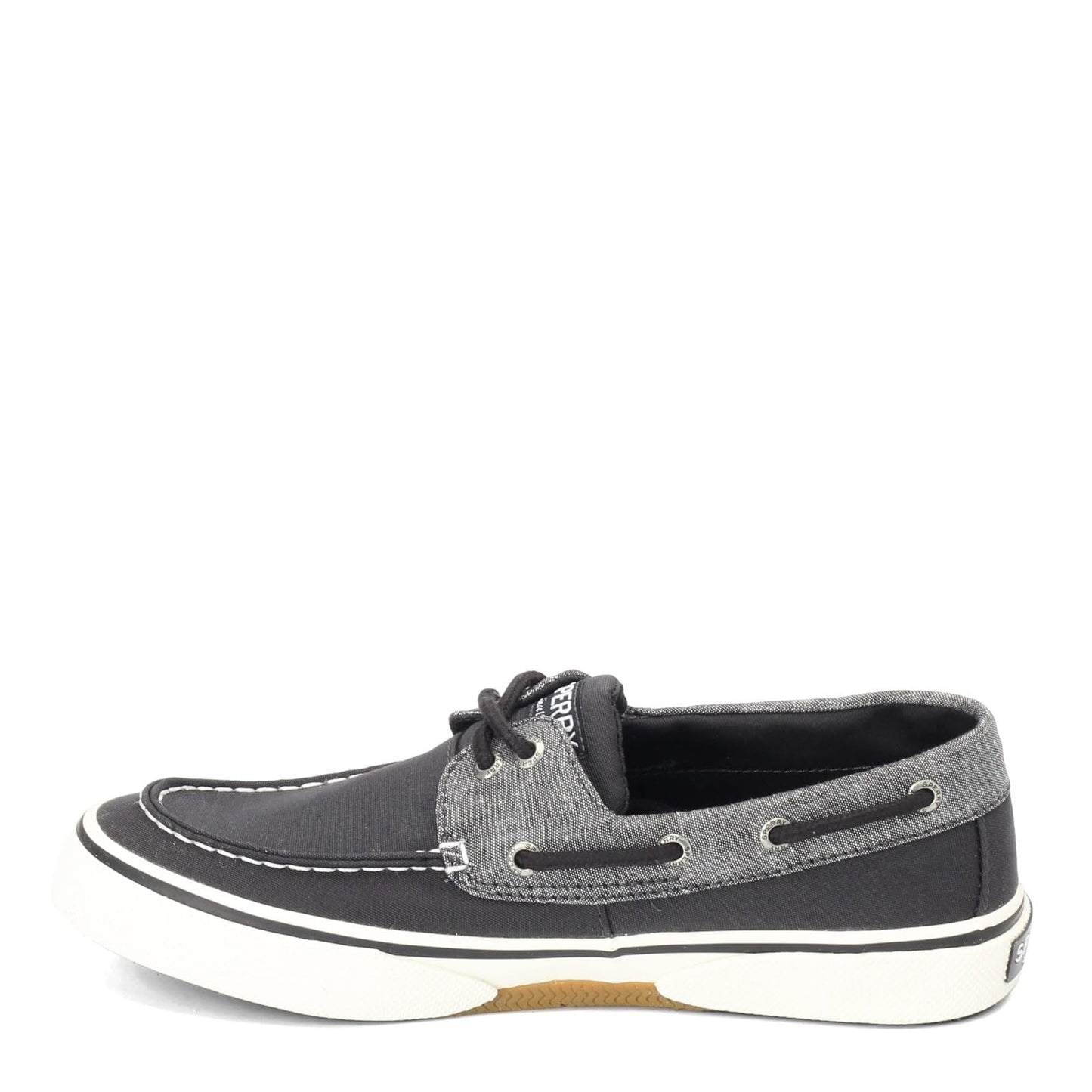 Sperry Halyard 2-Eye Chambray Black 9.5