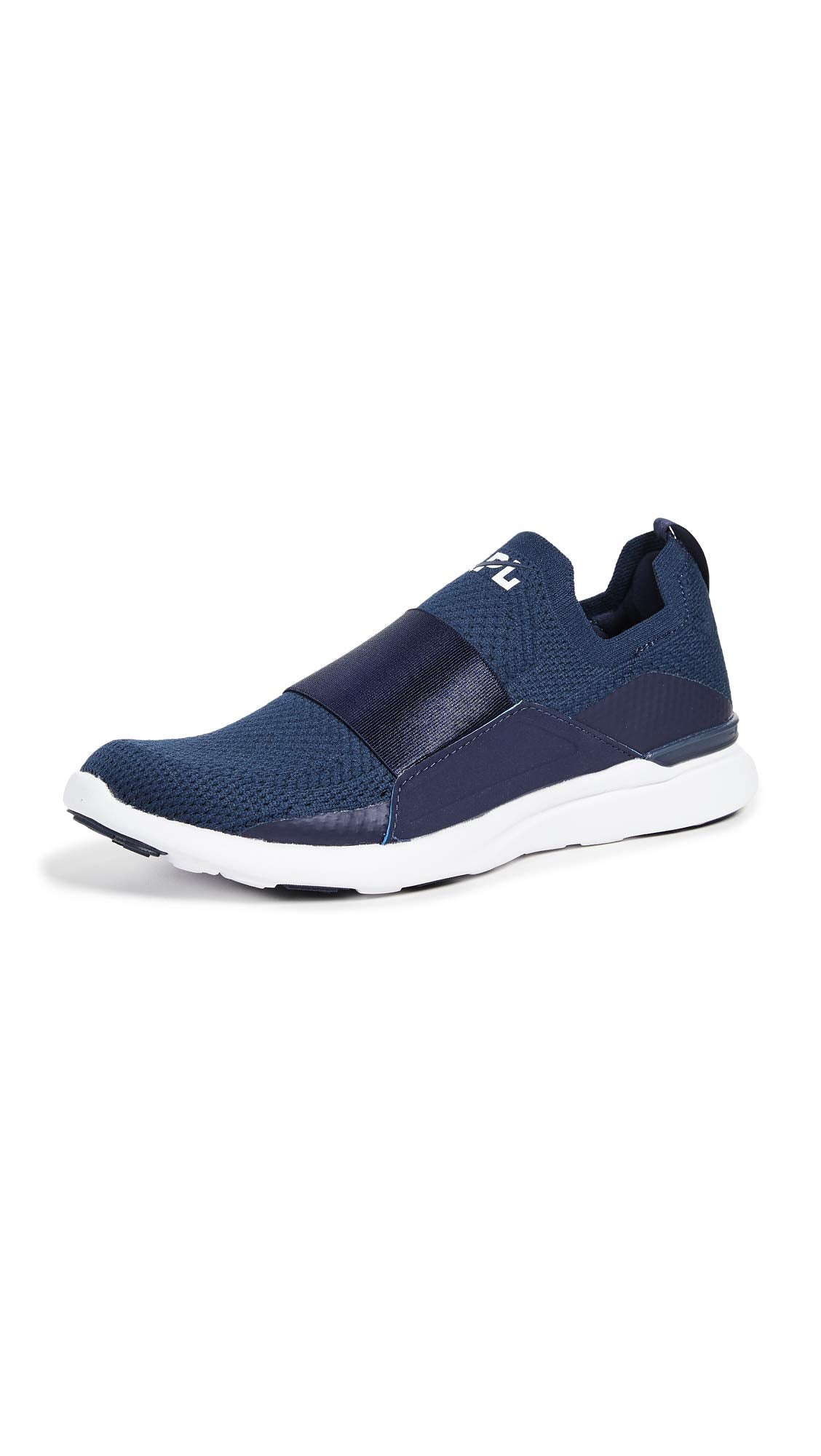 Athletic Propulsion Labs (APL)™ Techloom Bliss Women’s Shoes – Recycled Polyester Upper – Pull-Tab Design Navy/White 5 B - Medium