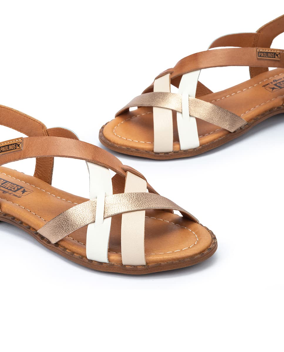 PIKOLINOS Flat Sandals Leather Algar for Woman