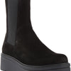 Vagabond Shoemakers Tara Nubuck Chelsea Bootie Black EU 39 (US Women's 9) M