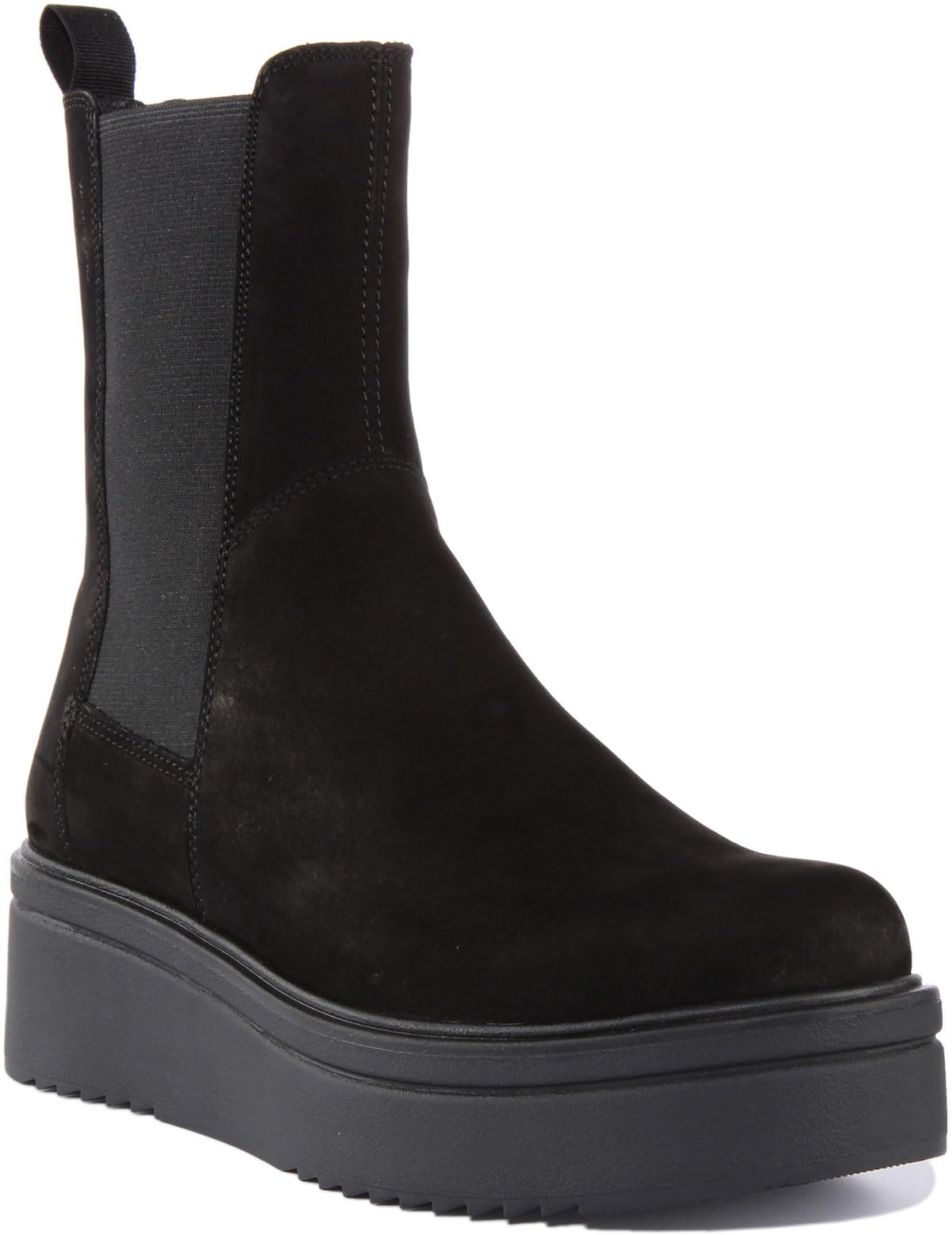 Vagabond Shoemakers Tara Nubuck Chelsea Bootie Black EU 39 (US Women's 9) M