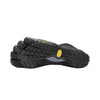Vibram Women's FiveFingers V-Trek | Barefoot All-Terrain Outdoor Shoe for Hiking & Light Trail, Black/Black, 38 EU / 7.5-8 US