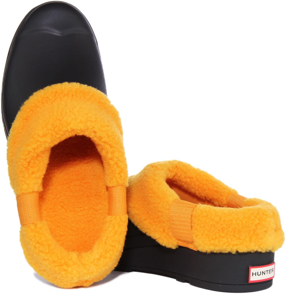 Hunter Play Sherpa Insulated Clog Black/Nomad Orange 5 M