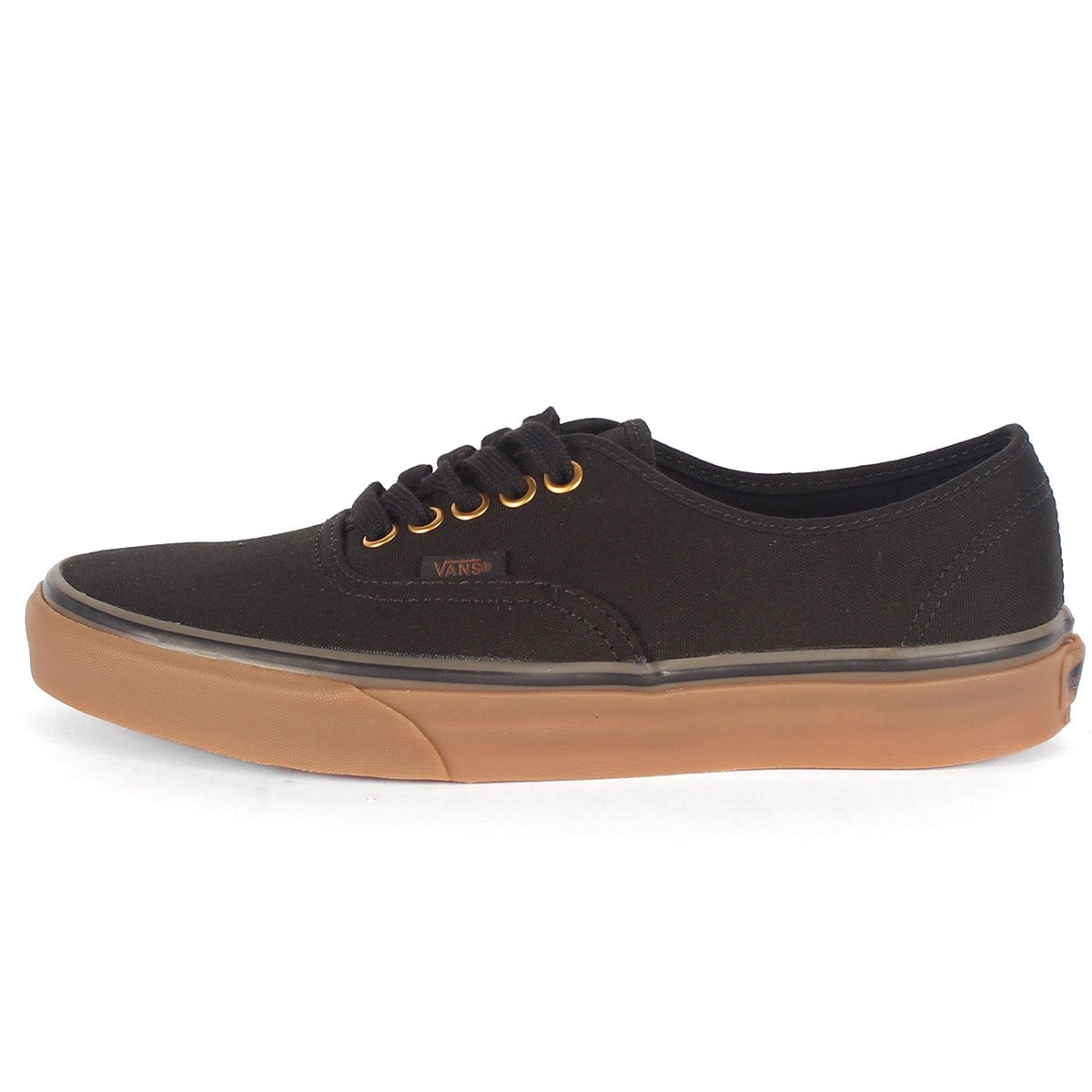 Vans Adult Unisex Authentic Shoes, Size 9.5/11, Color (BXH) Black/Rubber