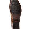 ARIAT Women's Heritage Elastic Calf Western Boot Round Toe Black 6 M US