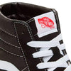 Vans Unisex Hi-Top Trainers Sneaker, Black Black White, 10 US Women