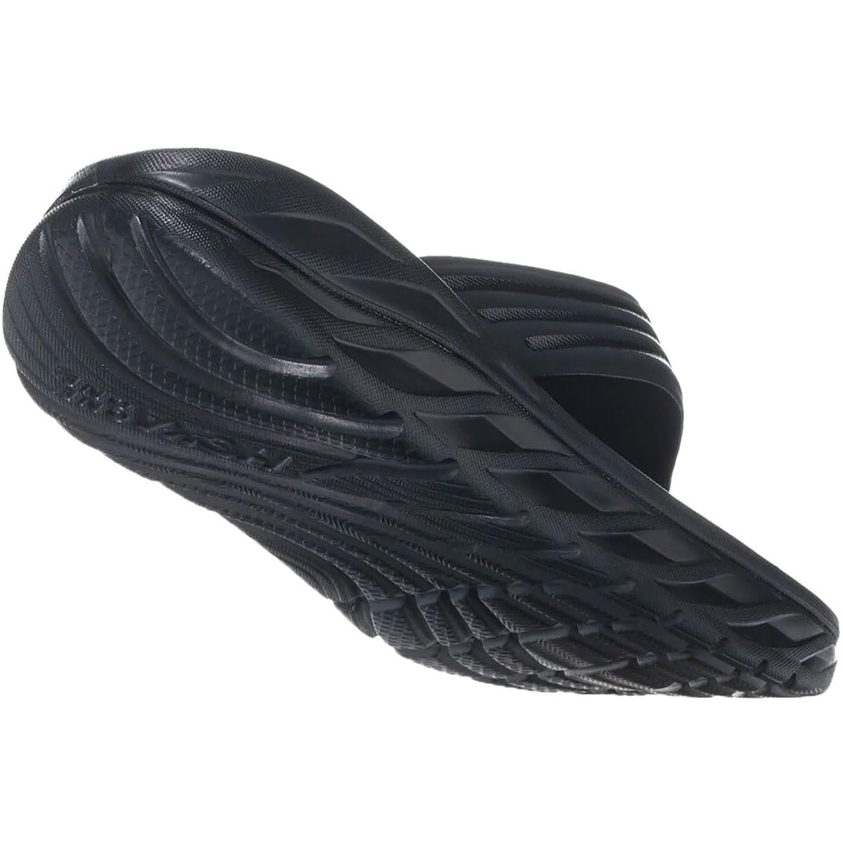 HOKA ONE ONE Men's Ora Recovery Flip 2 Sandals Black/Dark Gull Gray 9