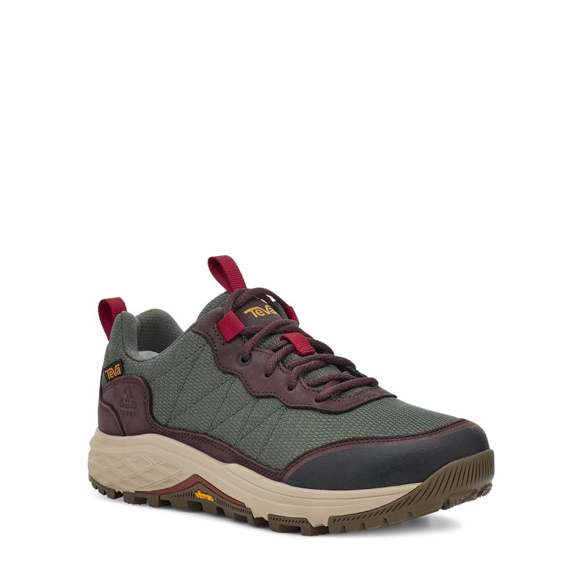 Teva Women's Ridgeview RP Hiking Shoe, Fudge/Olive, 6 UK