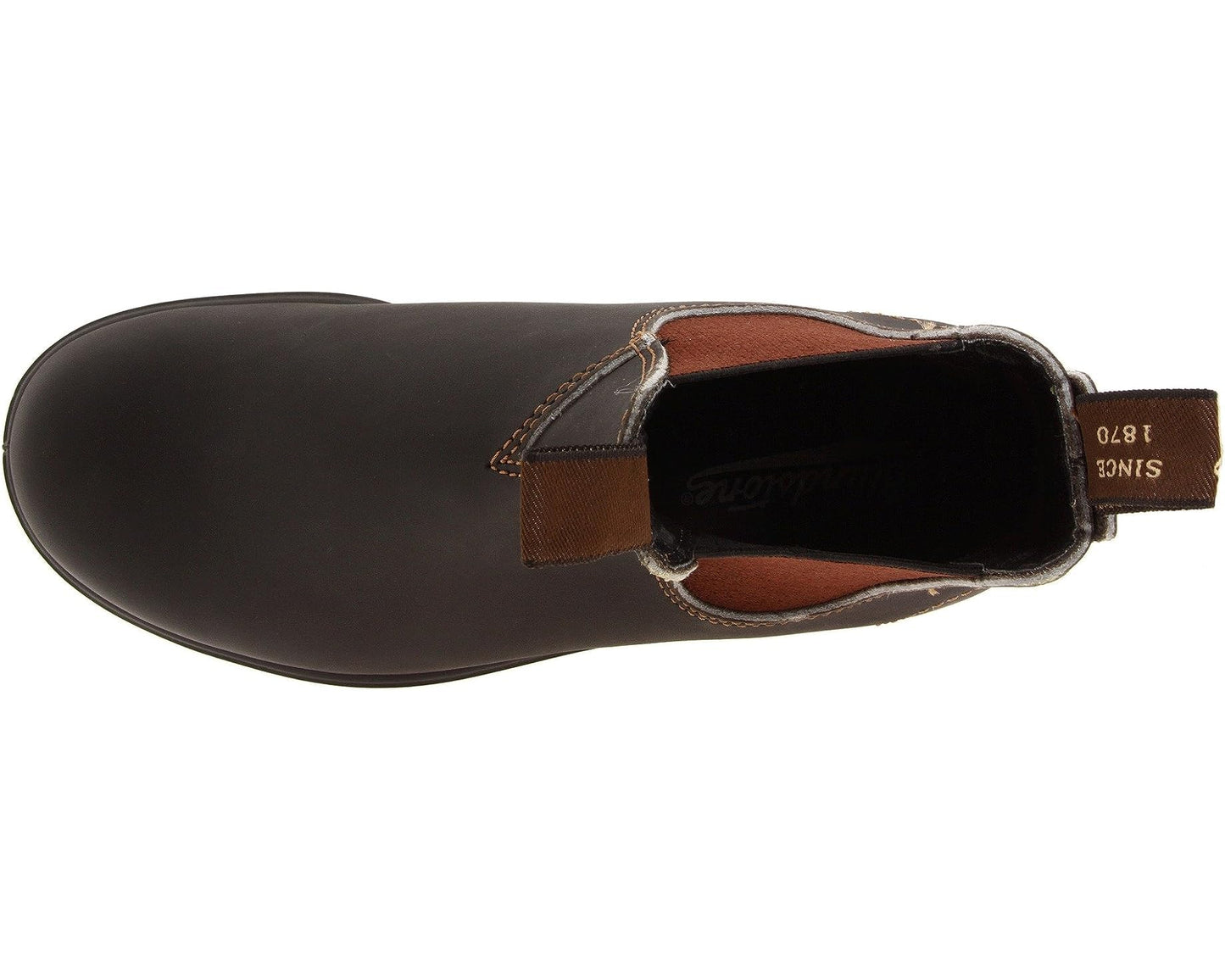 Blundstone Unisex-Adult Premium Leather Suede Nubuck Classic Chelsea Boots (Stout Brown 500, US Footwear Size System, Adult, Women, Numeric, Medium, 7)