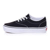 Vans Women's Doheny Platform Sneaker, Canvas Black White, 5.5