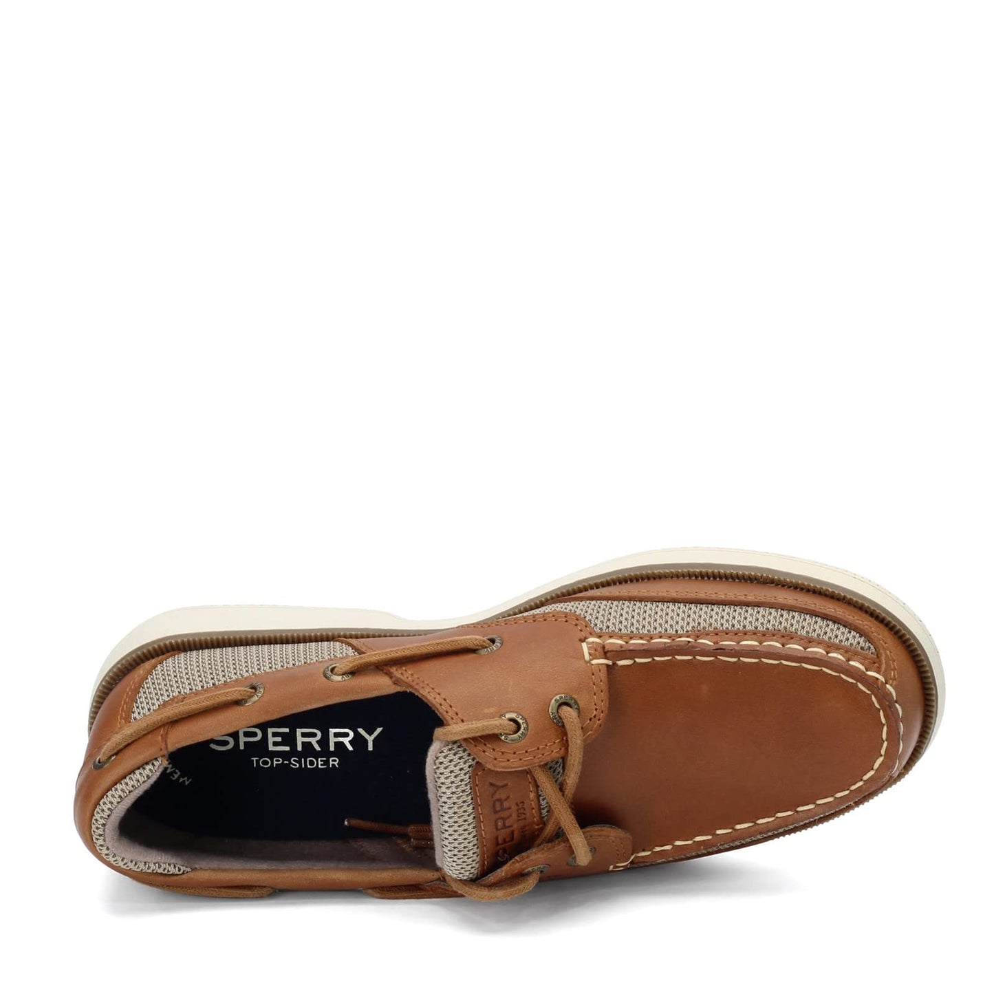 Sperry Men's Surveyor 2-Eye Boat Shoe, Sonora, 16
