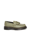 Dr. Martens Adrian - Sandals for Women - Leather Upper - PVC and EVA Midsole - PVC Outsole - EVA Foam Footbed Muted Olive UK 3 (US Women's 5) M