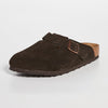 Birkenstock Boston Clog,Mocha Suede,36 M EU