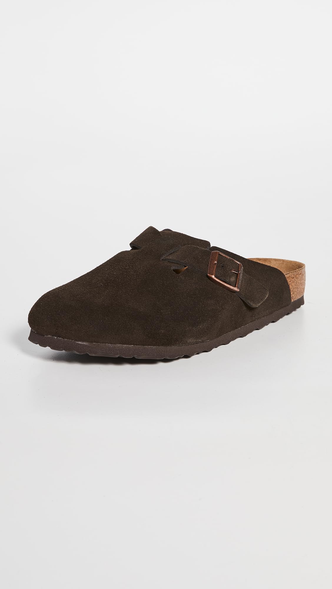 Birkenstock Boston Clog,Mocha Suede,36 M EU