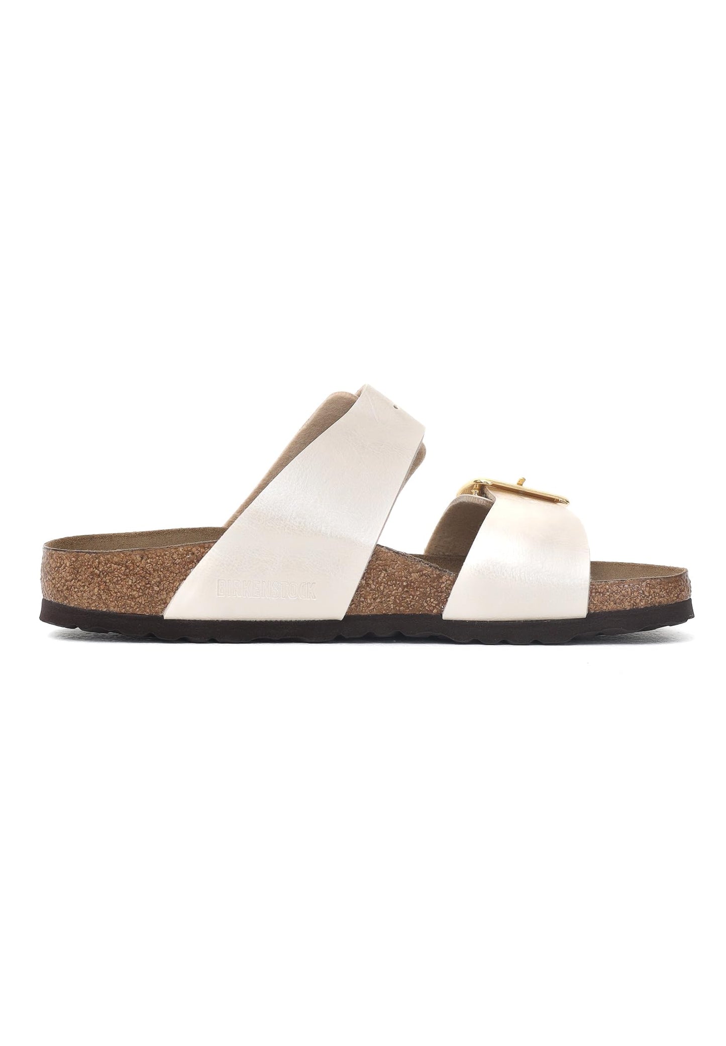 Birkenstock Female Sydney Luxe Buckle - Graceful Pearl White Women 11-11.5