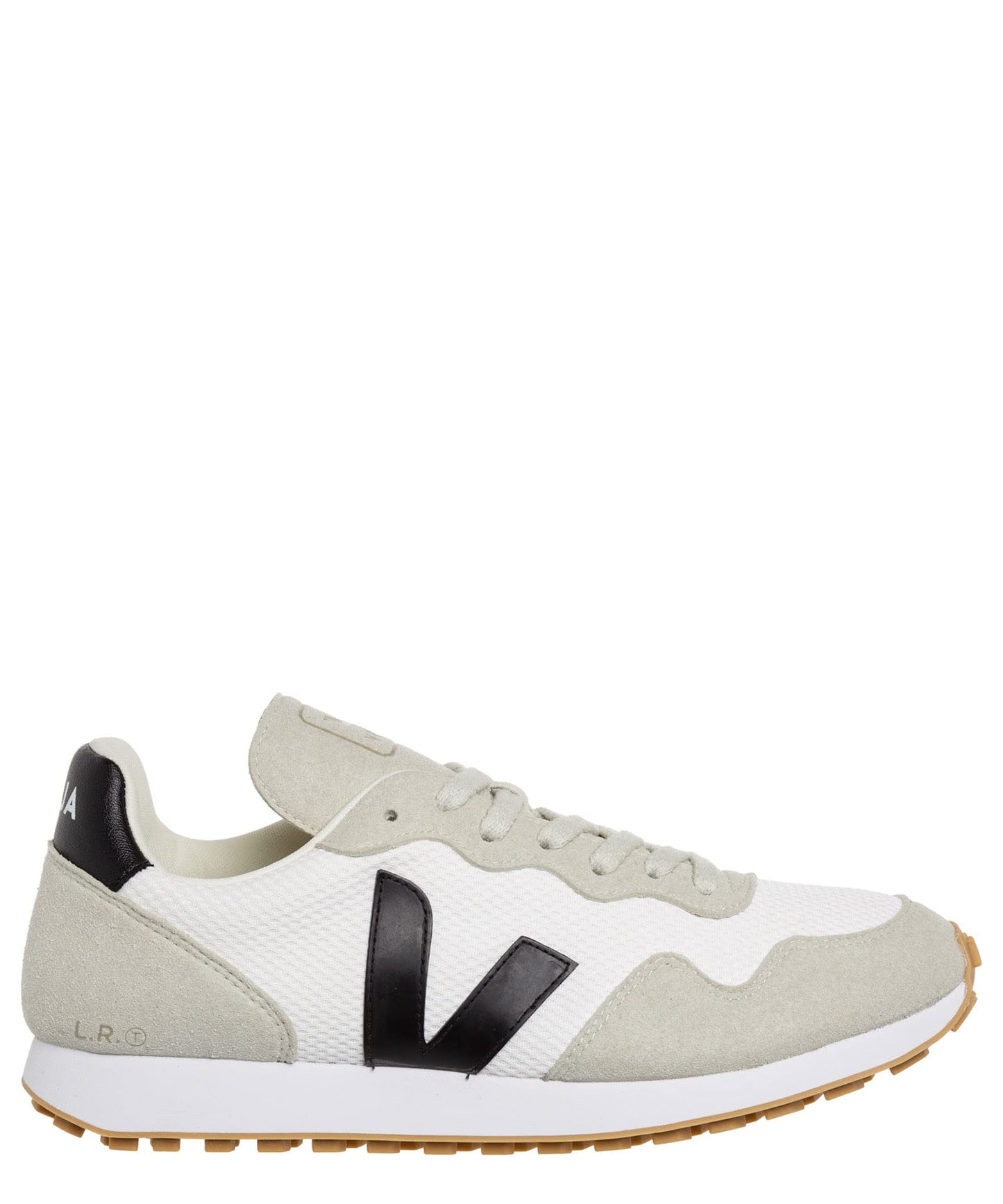 VEJA Men's SDU Rec Sneaker, White/Black/Natural, 11.5