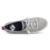 Sperry Women's Crest Vibe Platform Canvas Sneaker, Grey, 6.5 M US