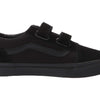 Vans Old Skool V Junior/Big Kids Shoes Sneakers Boys/Girls (Black/Black, 6, Numeric_6)